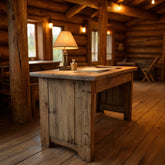 Live Edge Beetle Killed Pine Desk